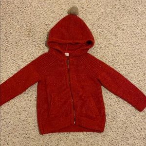 Baby Gap sweater with hood, 5t